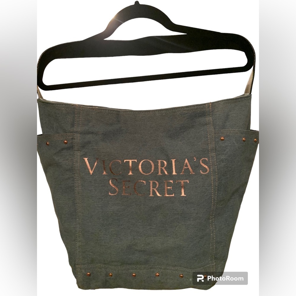 Victoria’s Secret tote bag, denim